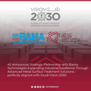4S Announces Strategic Partnership with Bama Technologies Expanding Industrial Excellence Through Advanced Metal Surface Treatment Solutions